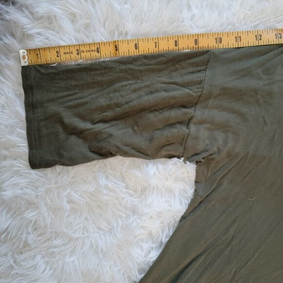 Apt. 9 Boat Neck 3/4 Sleeve Tunic Top with Shimmer Accent - Size XL - Picture 9 of 13